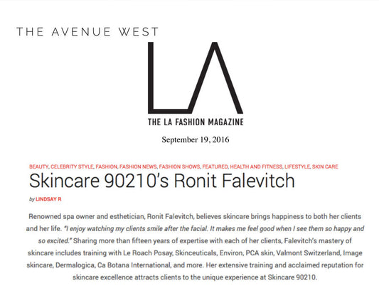 Skincare 90210’s Ronit Falevitch