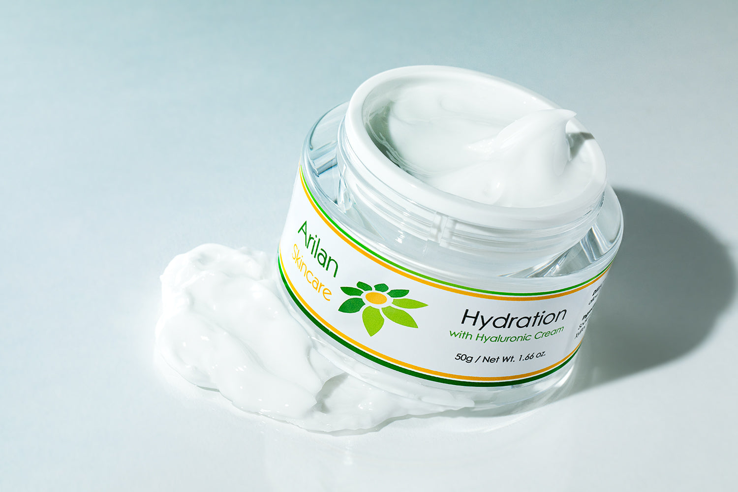 Hydration with Hyaluronic Cream