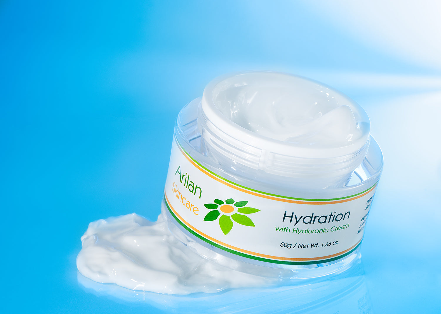 Hydration with Hyaluronic Cream