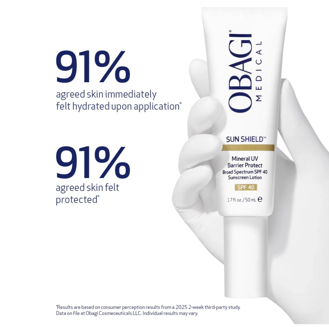OBAGI MINERAL UV BARRIER PROTECT BROAD SPECTRUM SPF 40
Hypoallergenic Mineral Sunscreen