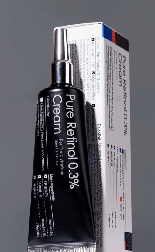 Pure Retinol
0.3% Cream Dr.esthe 15ML