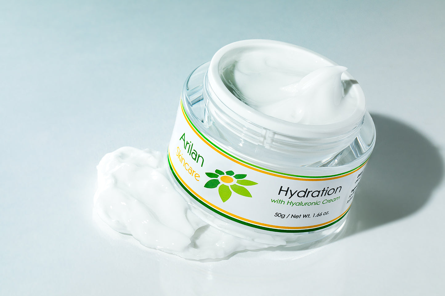 Hydration with Hyaluronic Cream